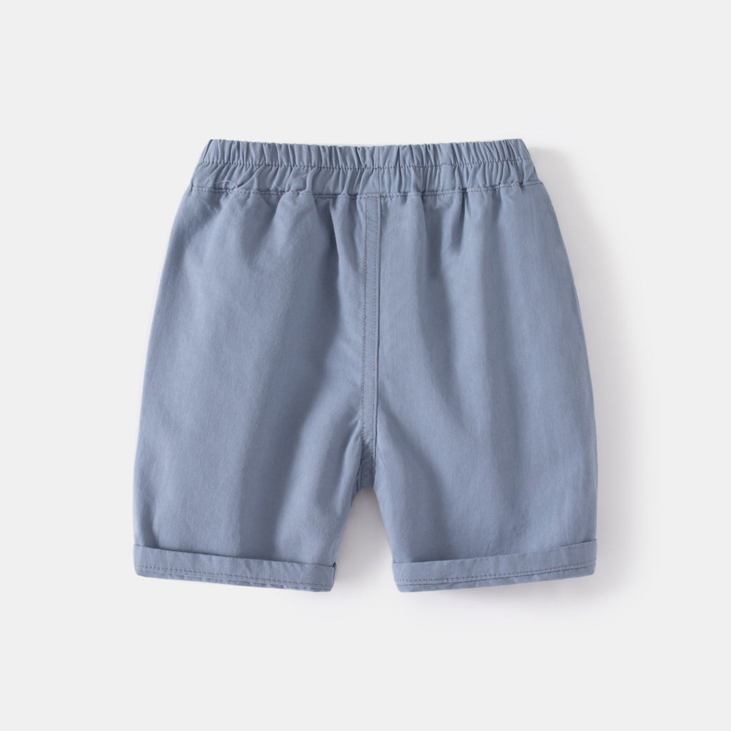 Casual Khaki Five-Point Pants