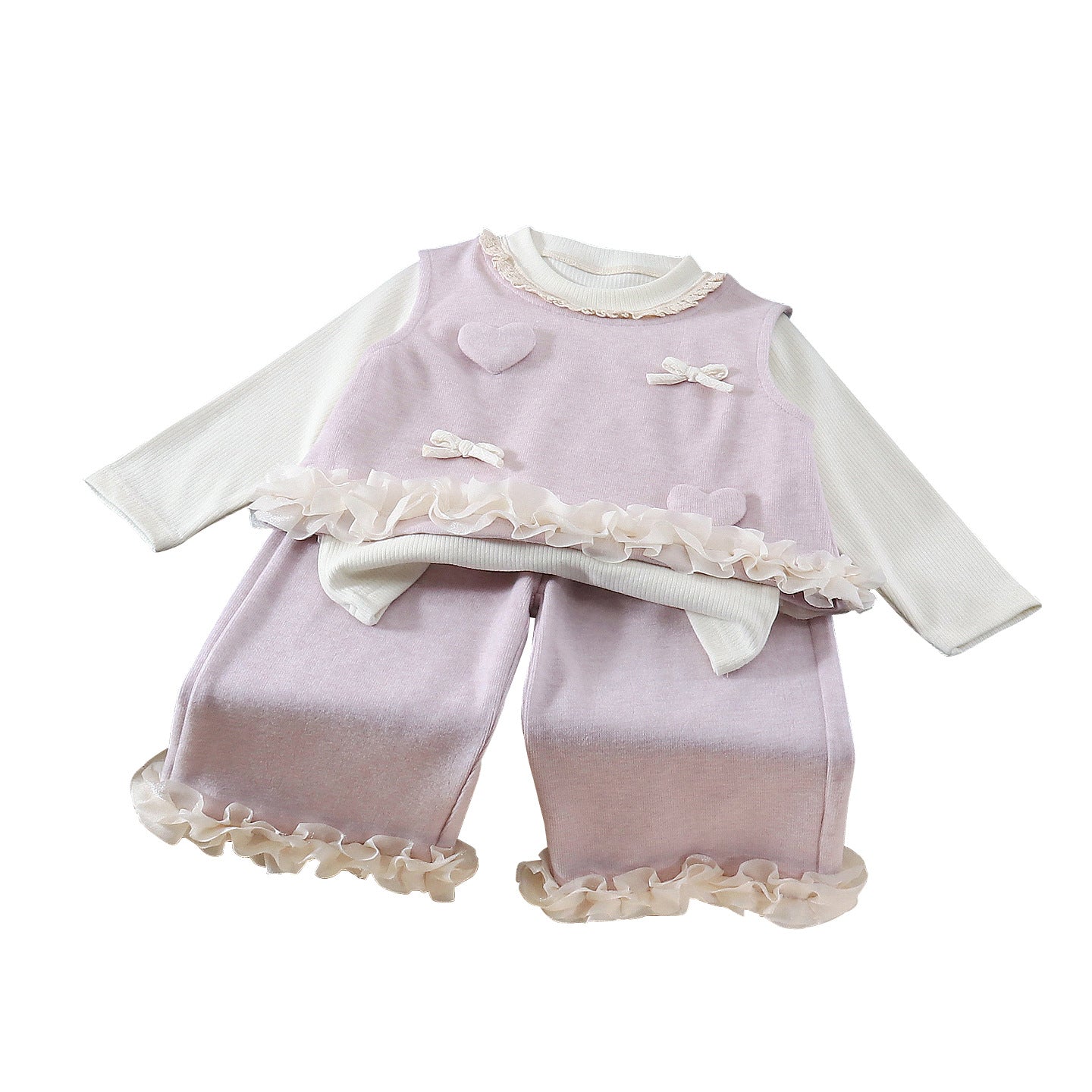 Female baby knitted