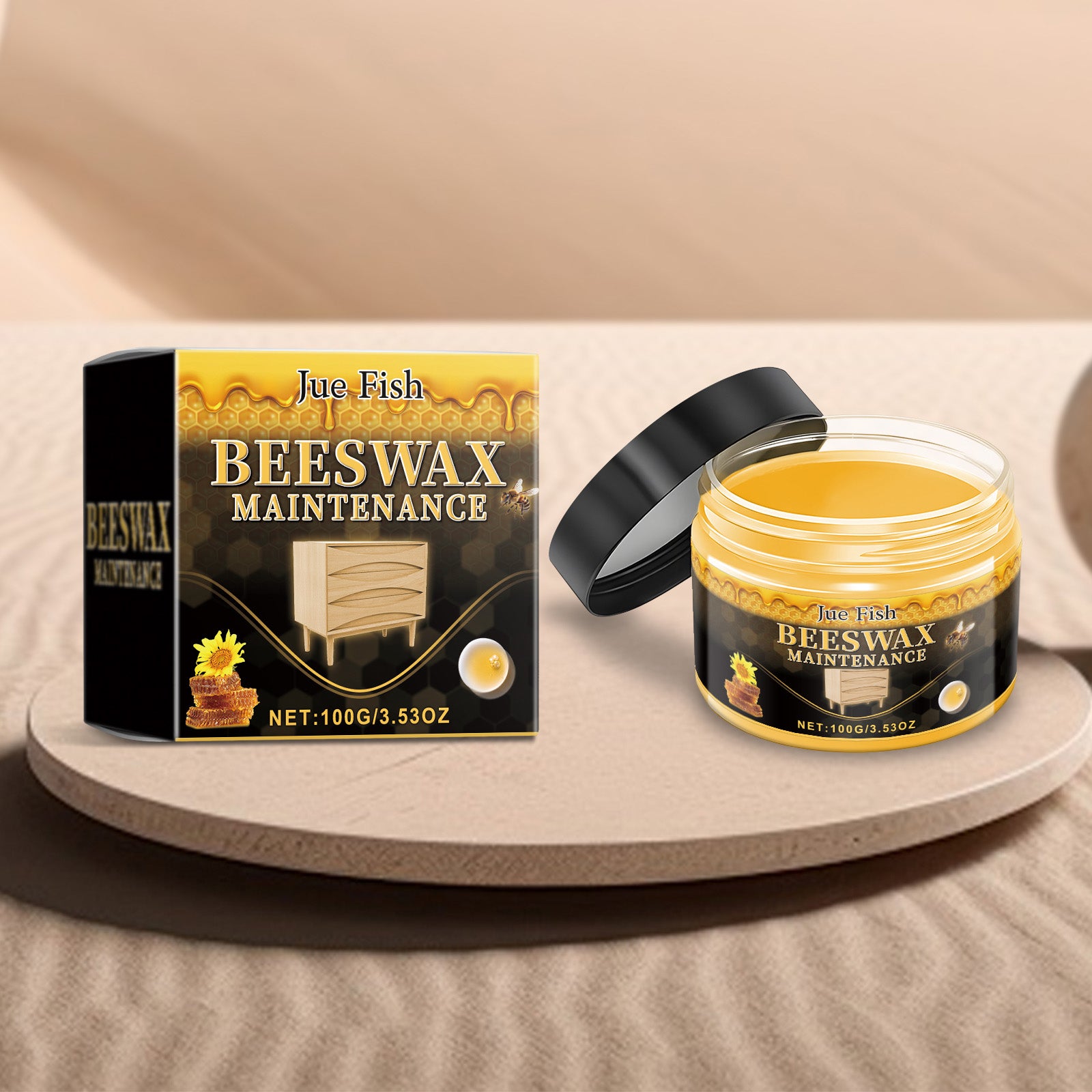 Beeswax Furniture Polishing Paste