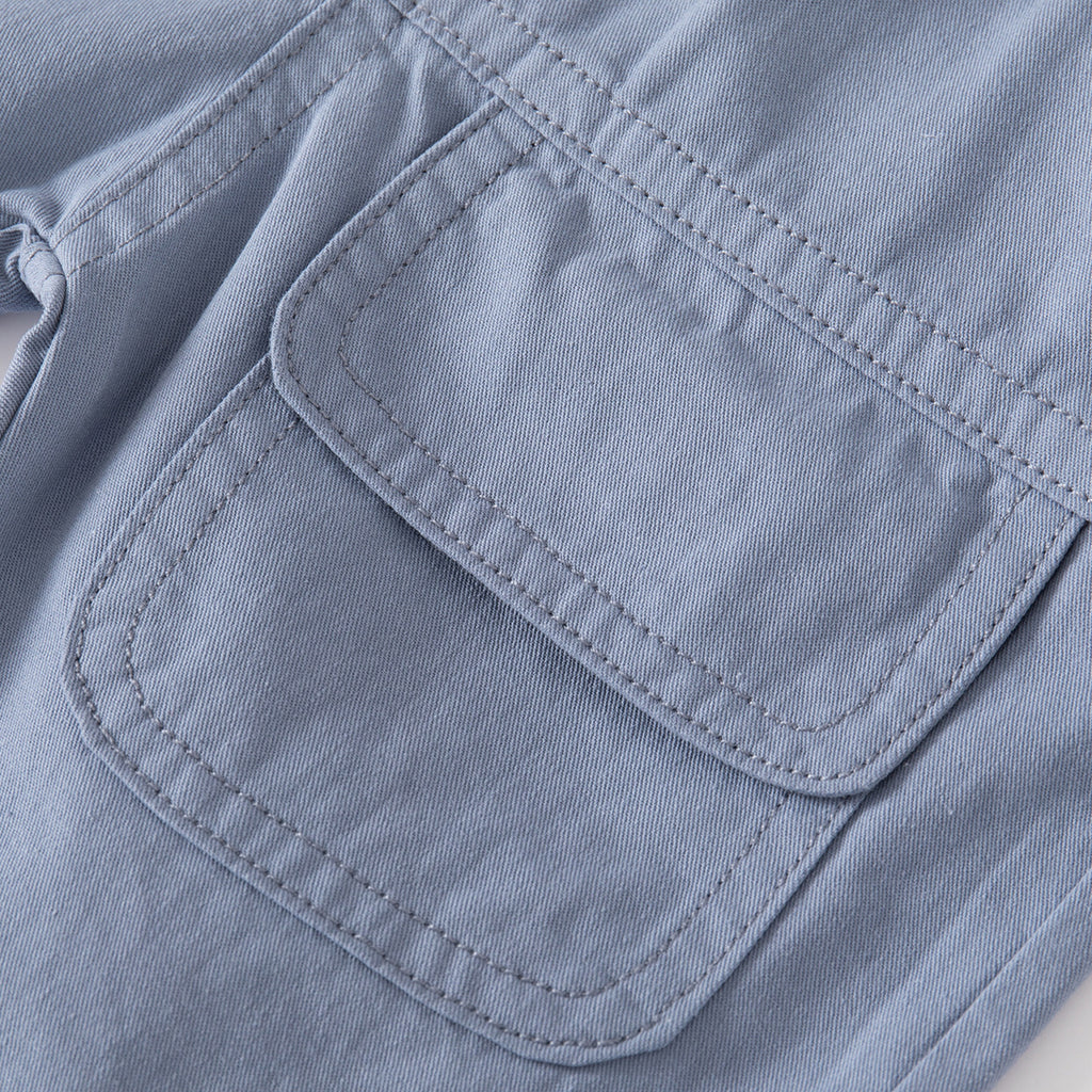 Casual Khaki Five-Point Pants