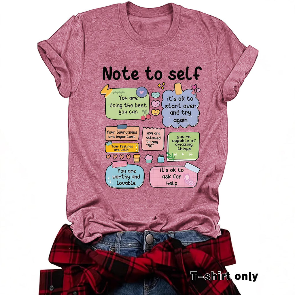 T-shirt self mental health