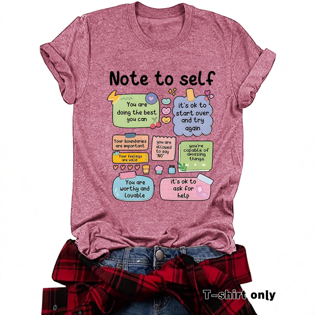 T-shirt self mental health