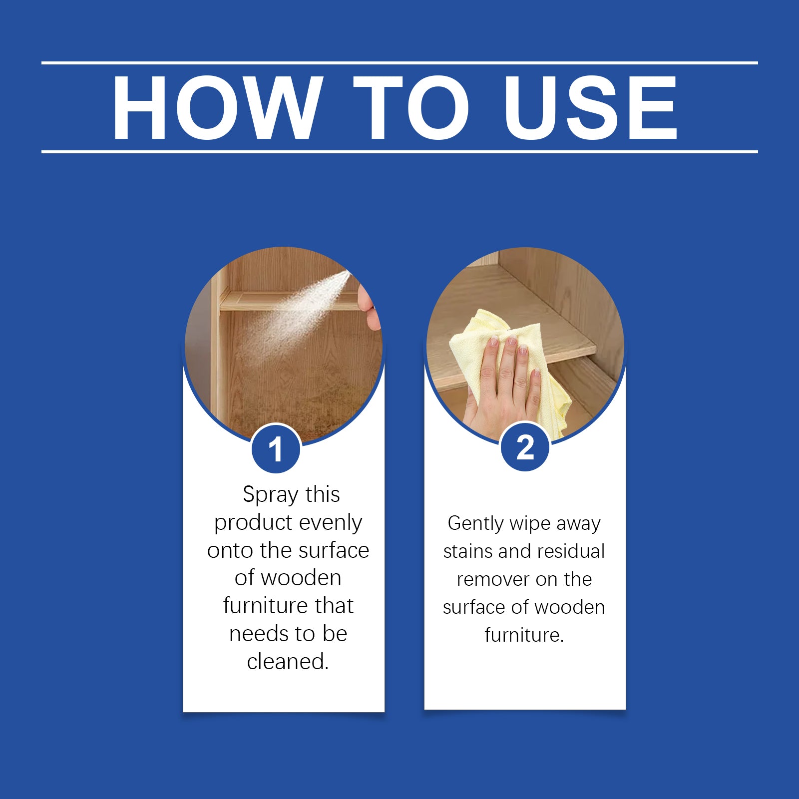Wood Furniture Foam Cleaner