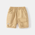 Casual Khaki Five-Point Pants