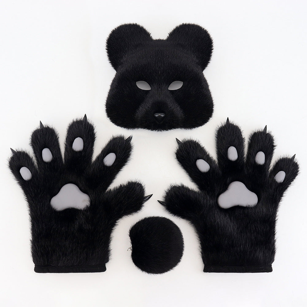 Halloween Fuzzy Costume Set