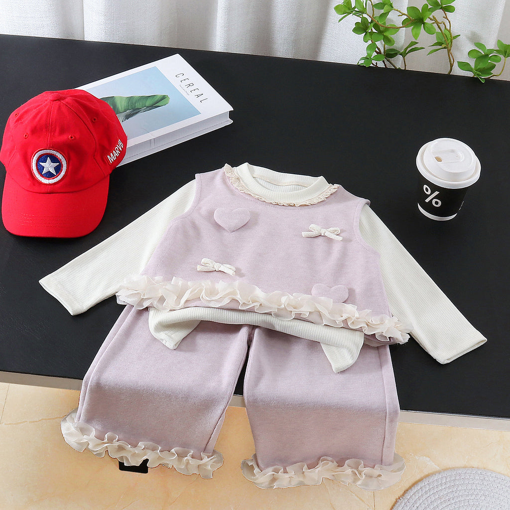 Female baby knitted