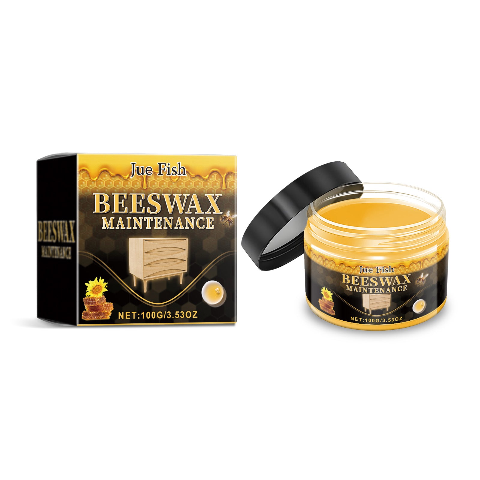 Beeswax Furniture Polishing Paste