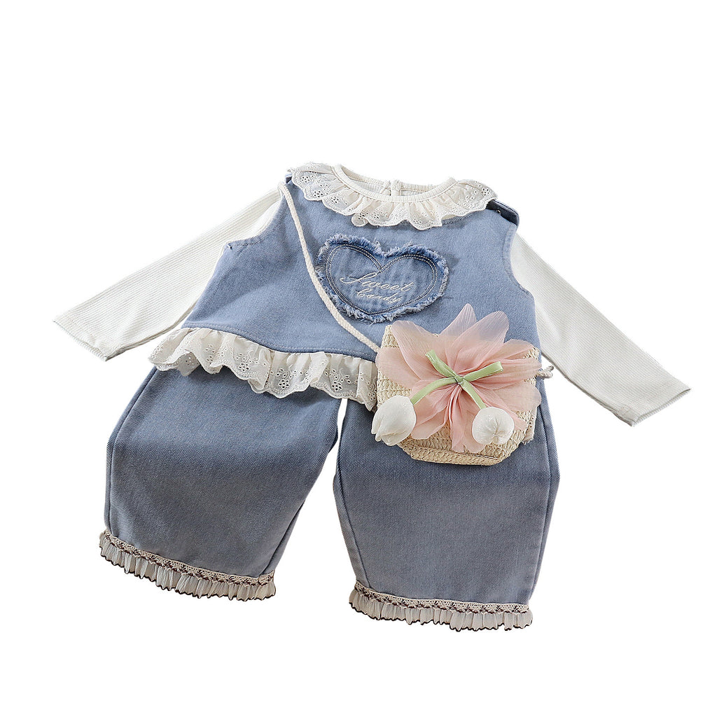 Baby Girl Love Letter Cowboy