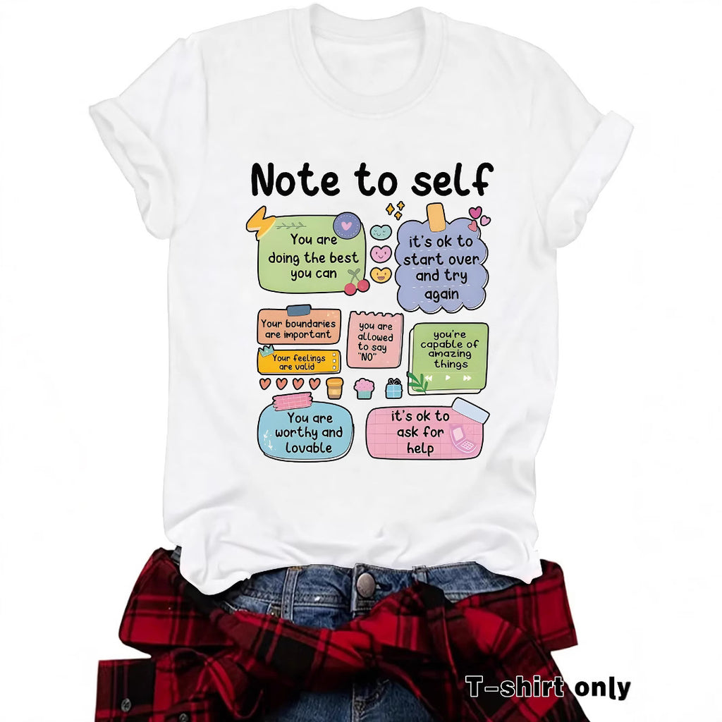 T-shirt self mental health