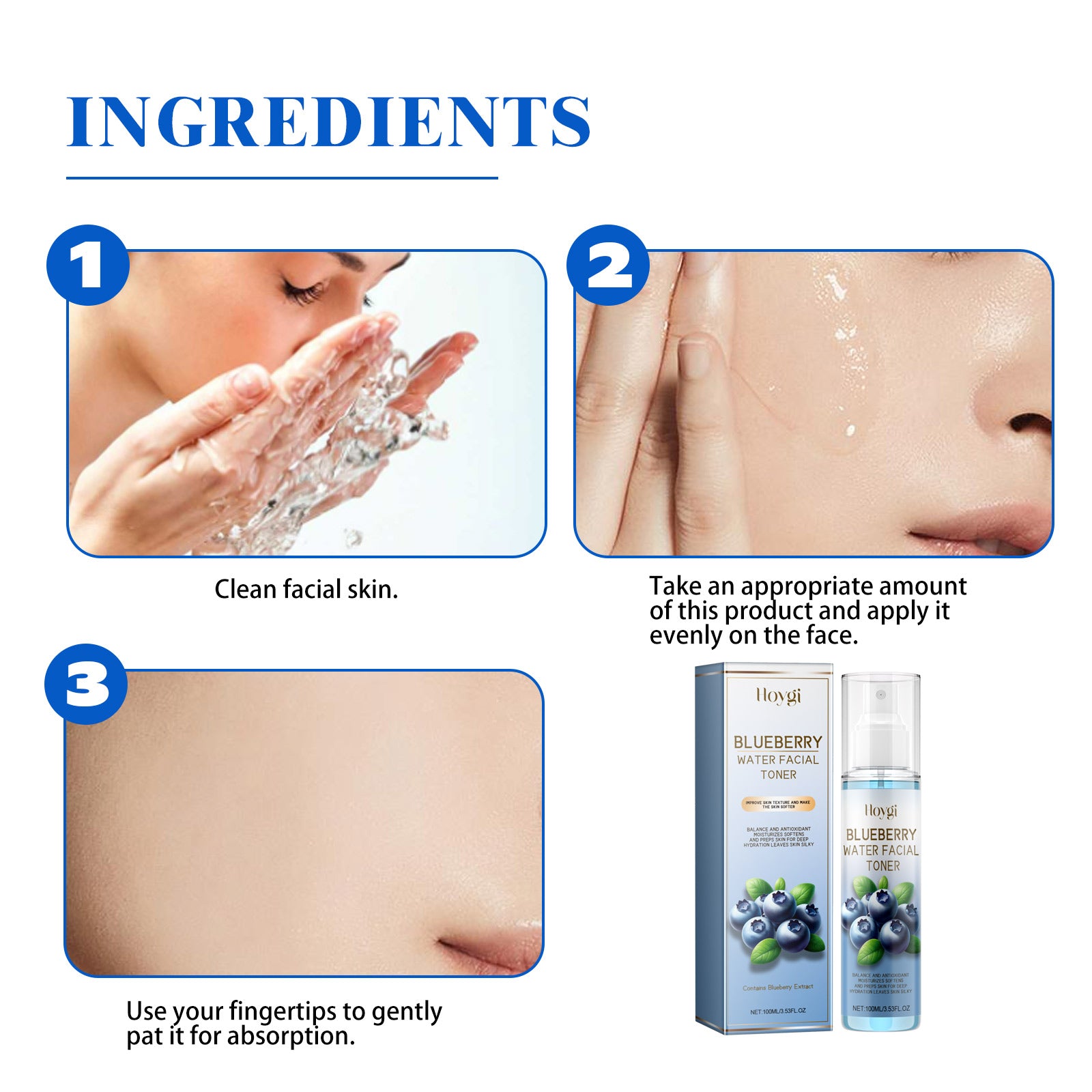 HOYGI Blueberry Facial,