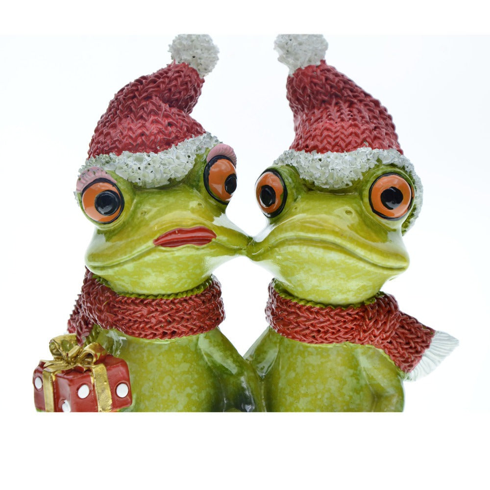 Home Decoration Couple Frog Resin Craft Decoration