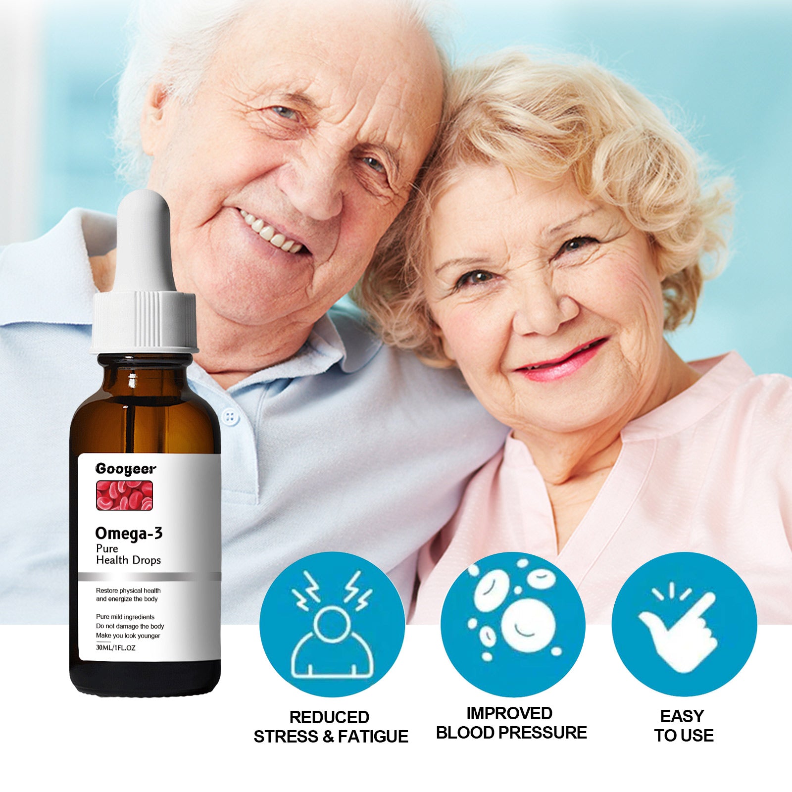 Omega-3 Pure Health Drops,