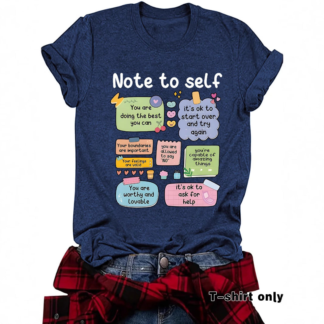 T-shirt self mental health