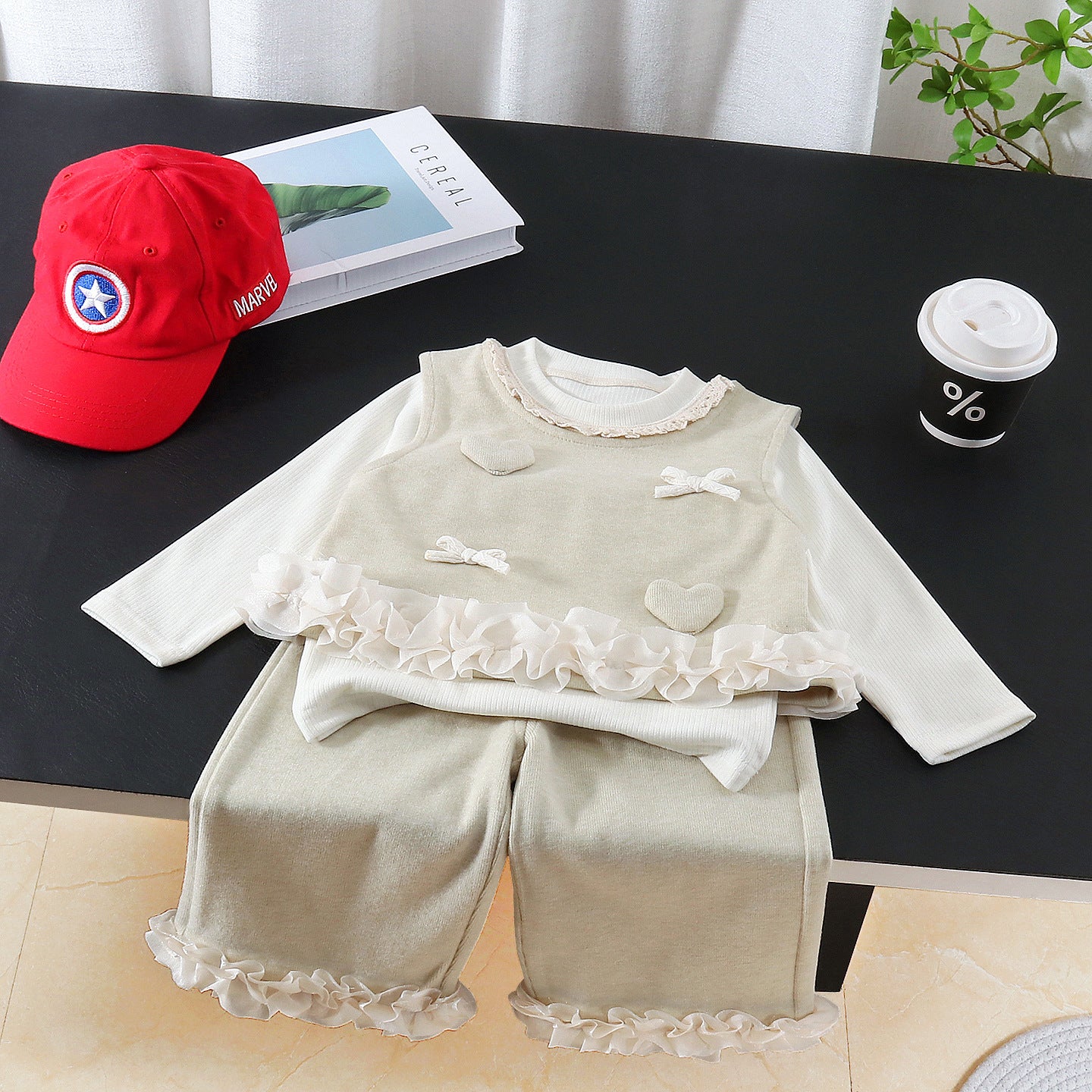Female baby knitted