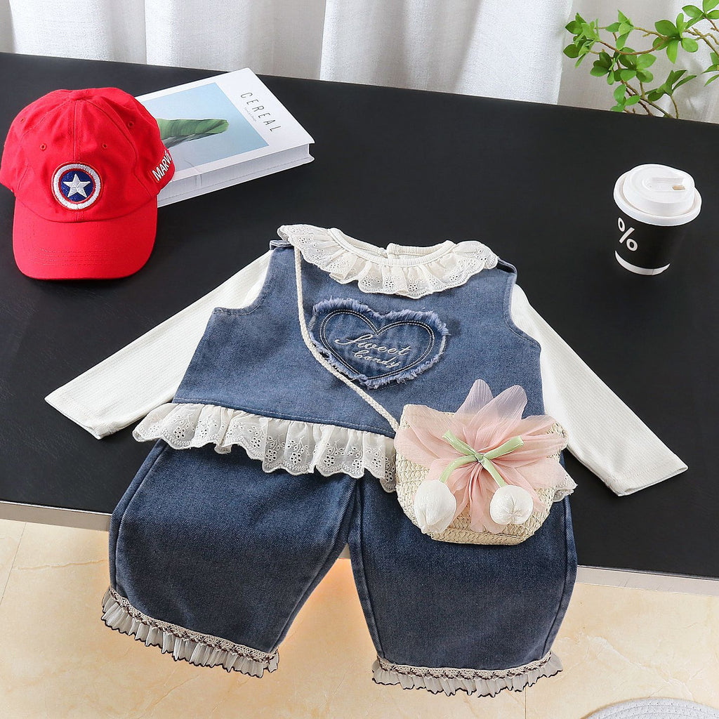 Baby Girl Love Letter Cowboy