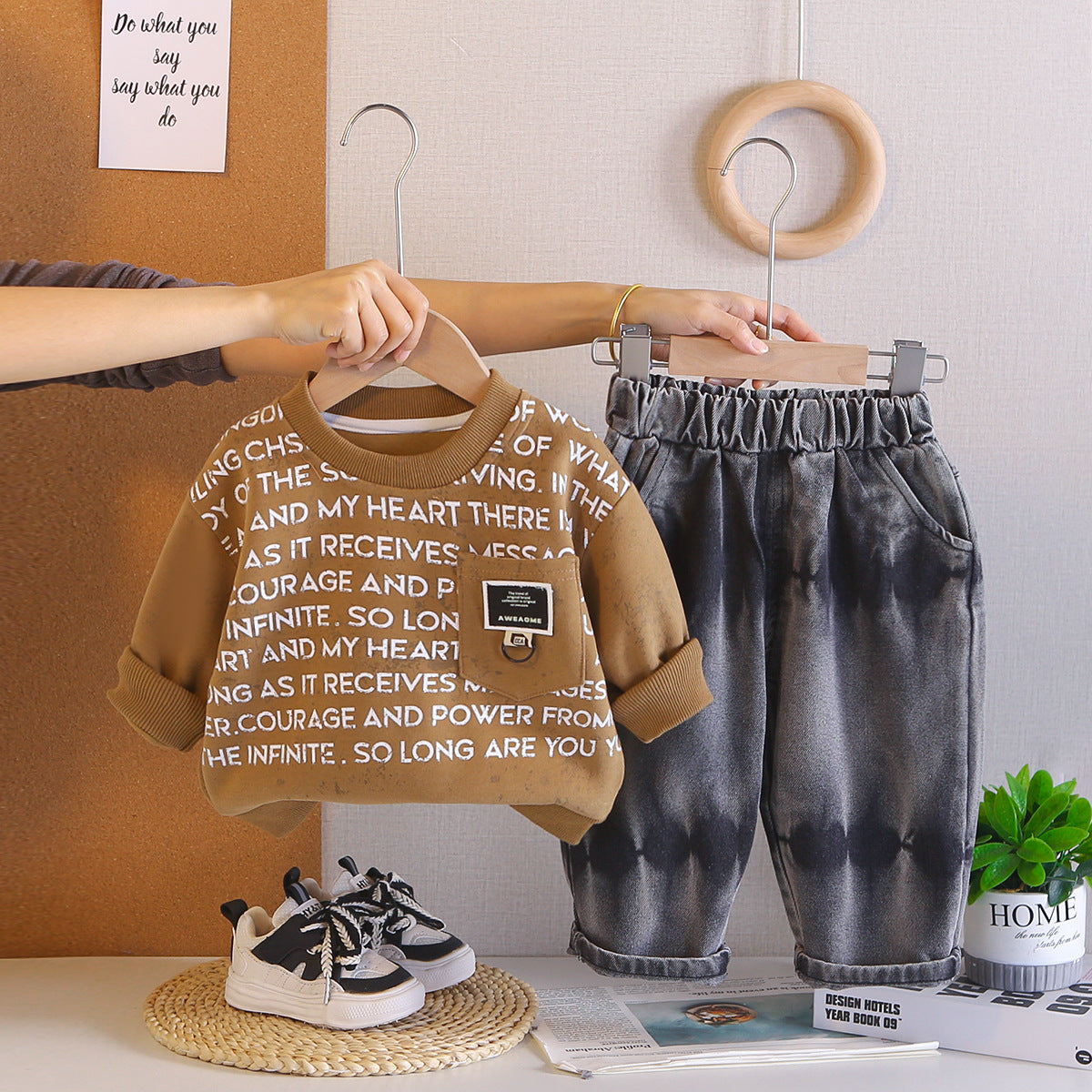 Baby casual letter
