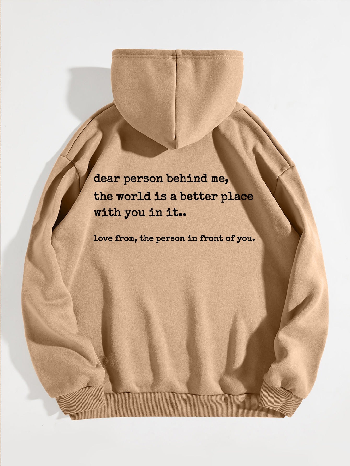 Dear person behind me hoodies