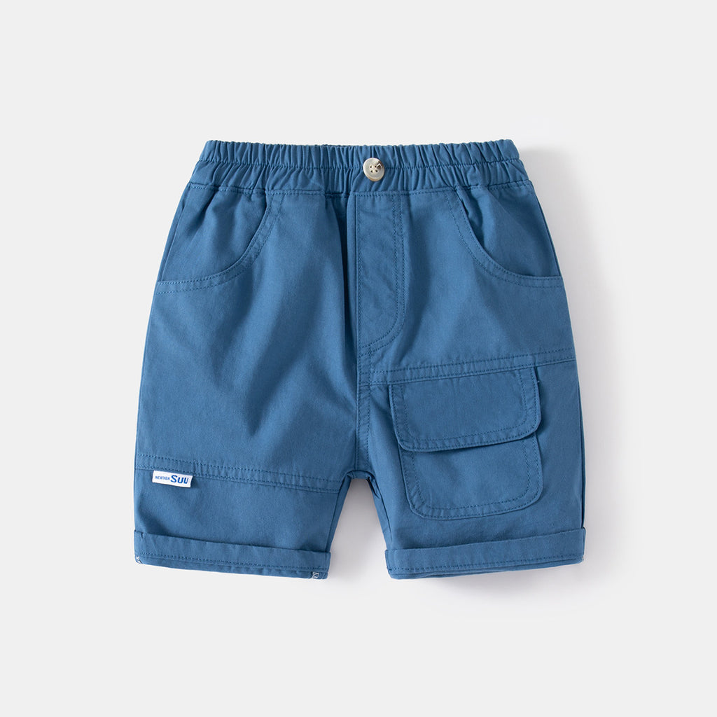Casual Khaki Five-Point Pants