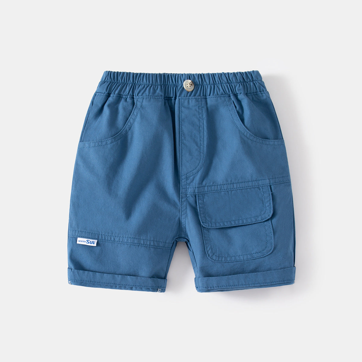 Casual Khaki Five-Point Pants