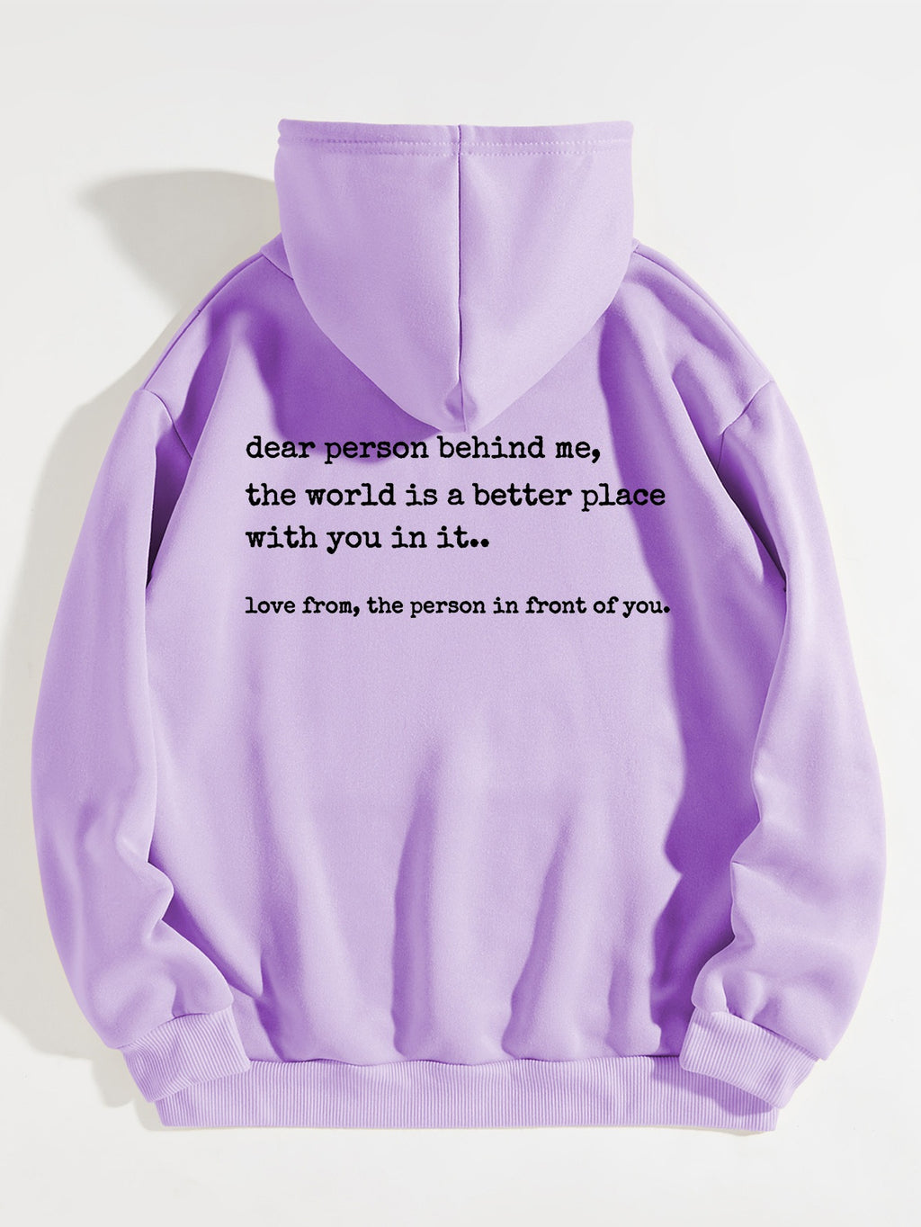 Dear person behind me hoodies