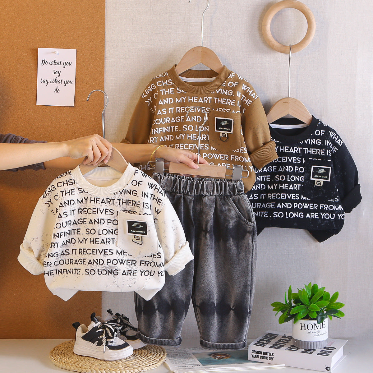 Baby casual letter