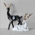 Home Fortune Deer Resin Decoration