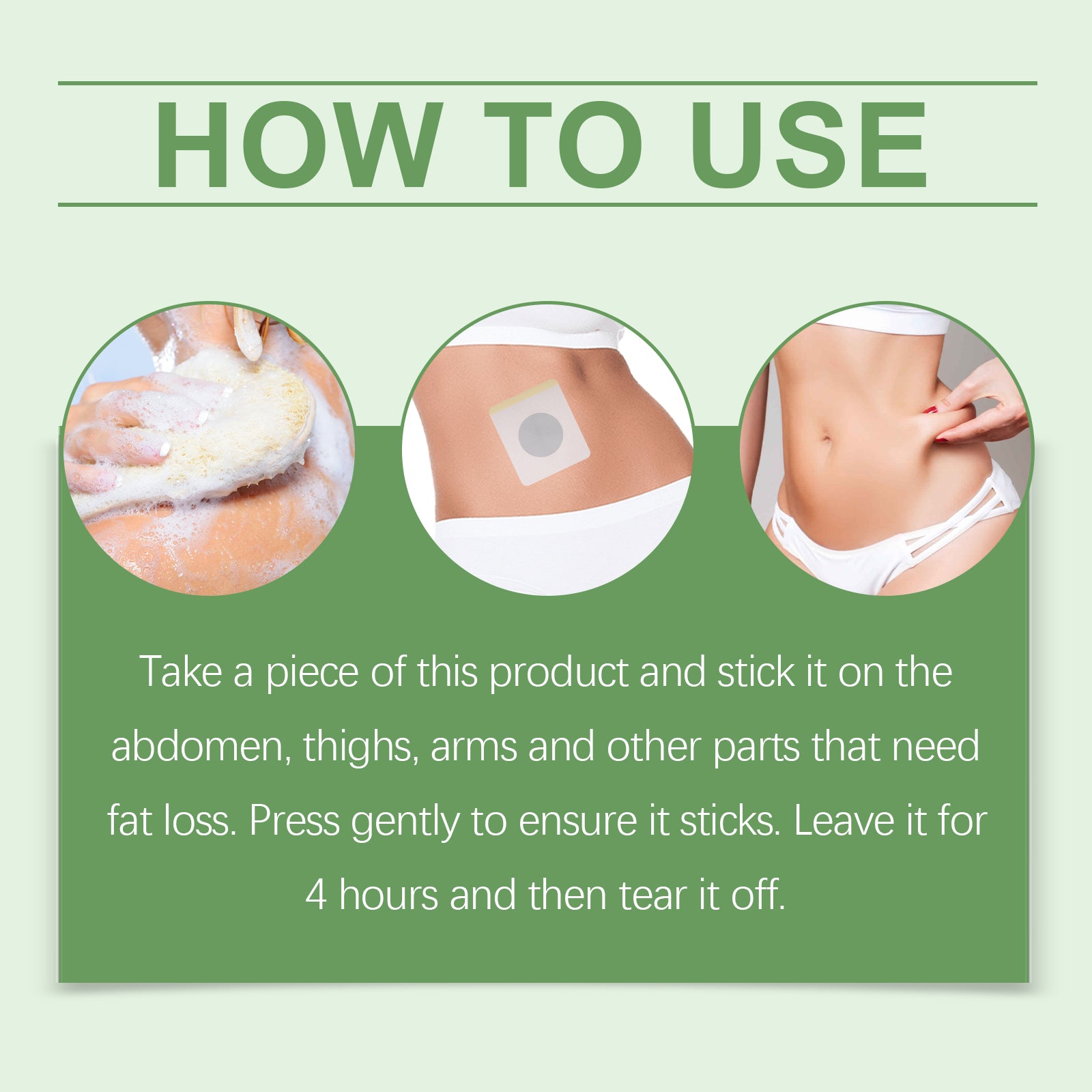 Herbal Care Patch Mild Ingredients