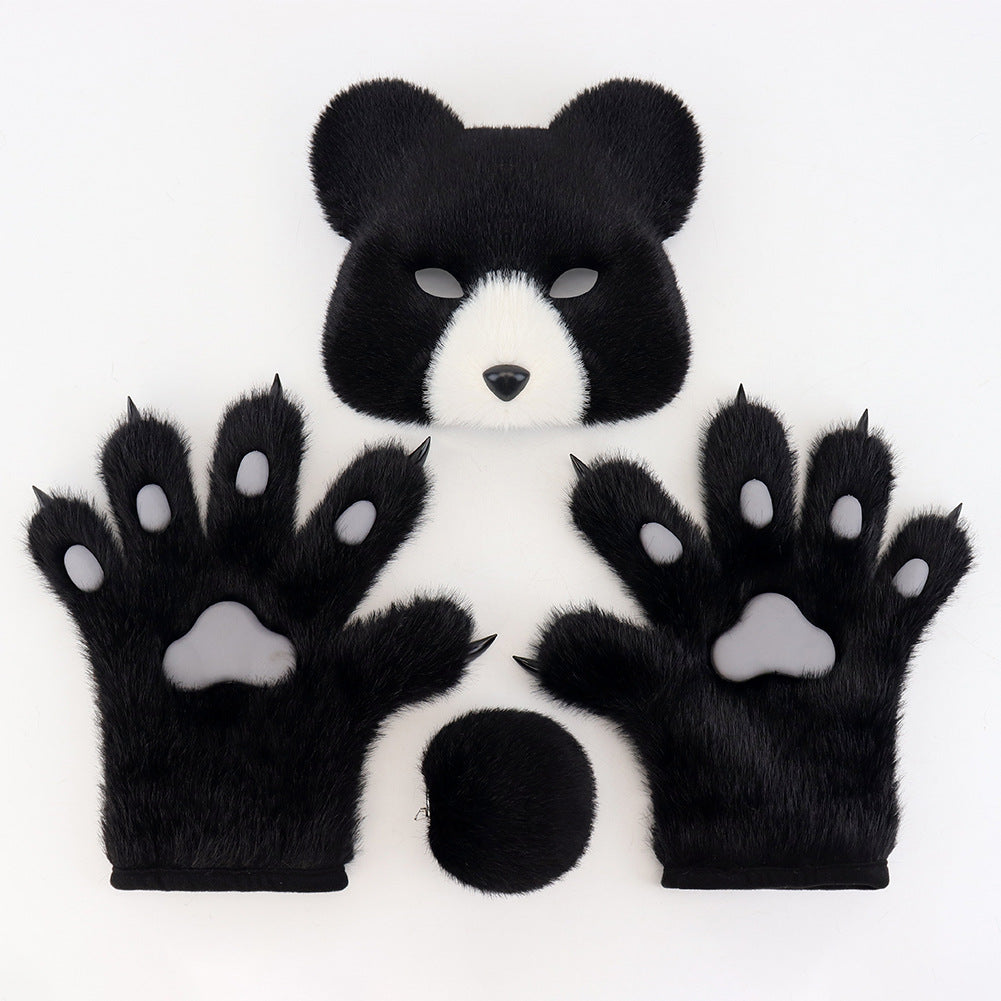 Halloween Fuzzy Costume Set