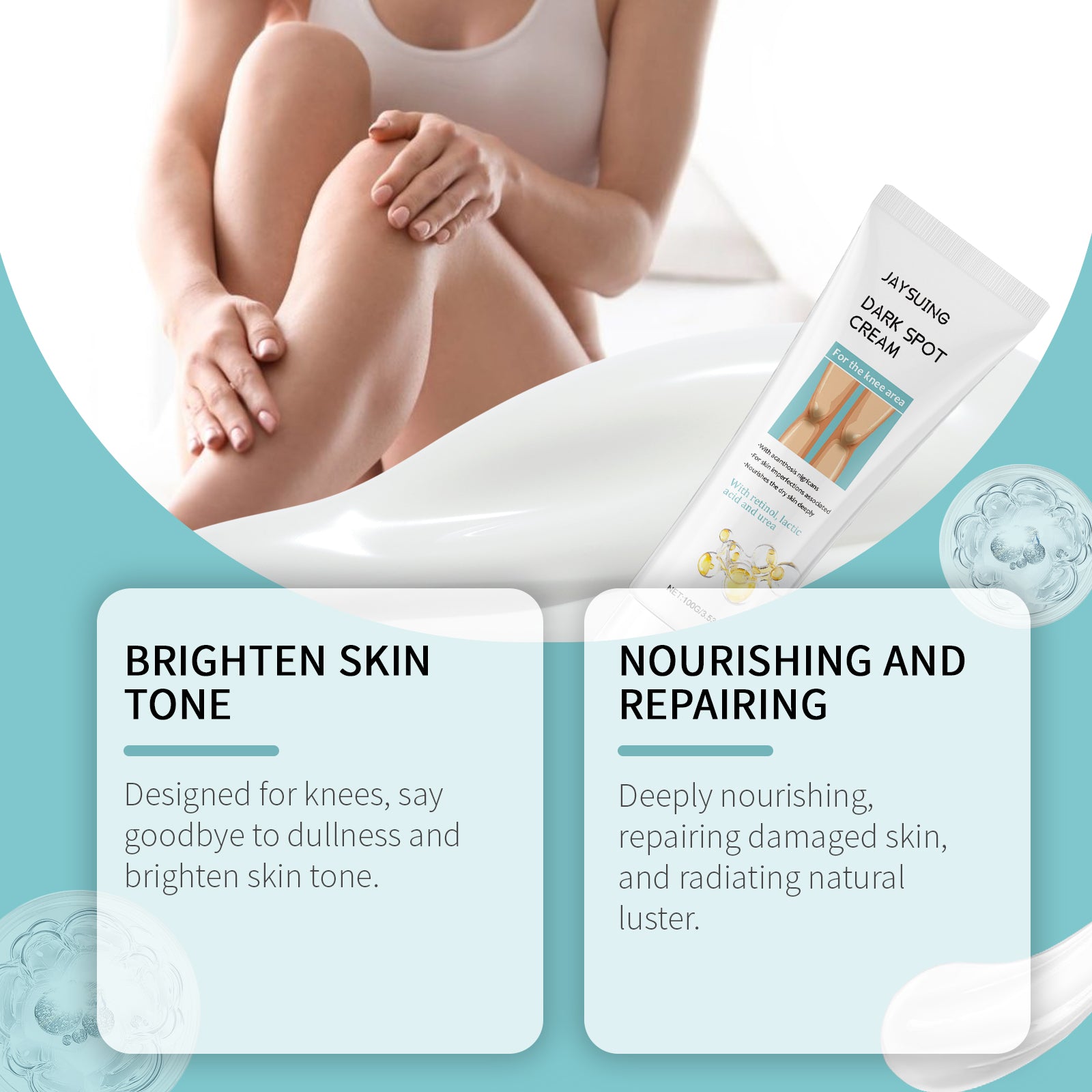 Knee Beauty Cream Knee Skin Massage