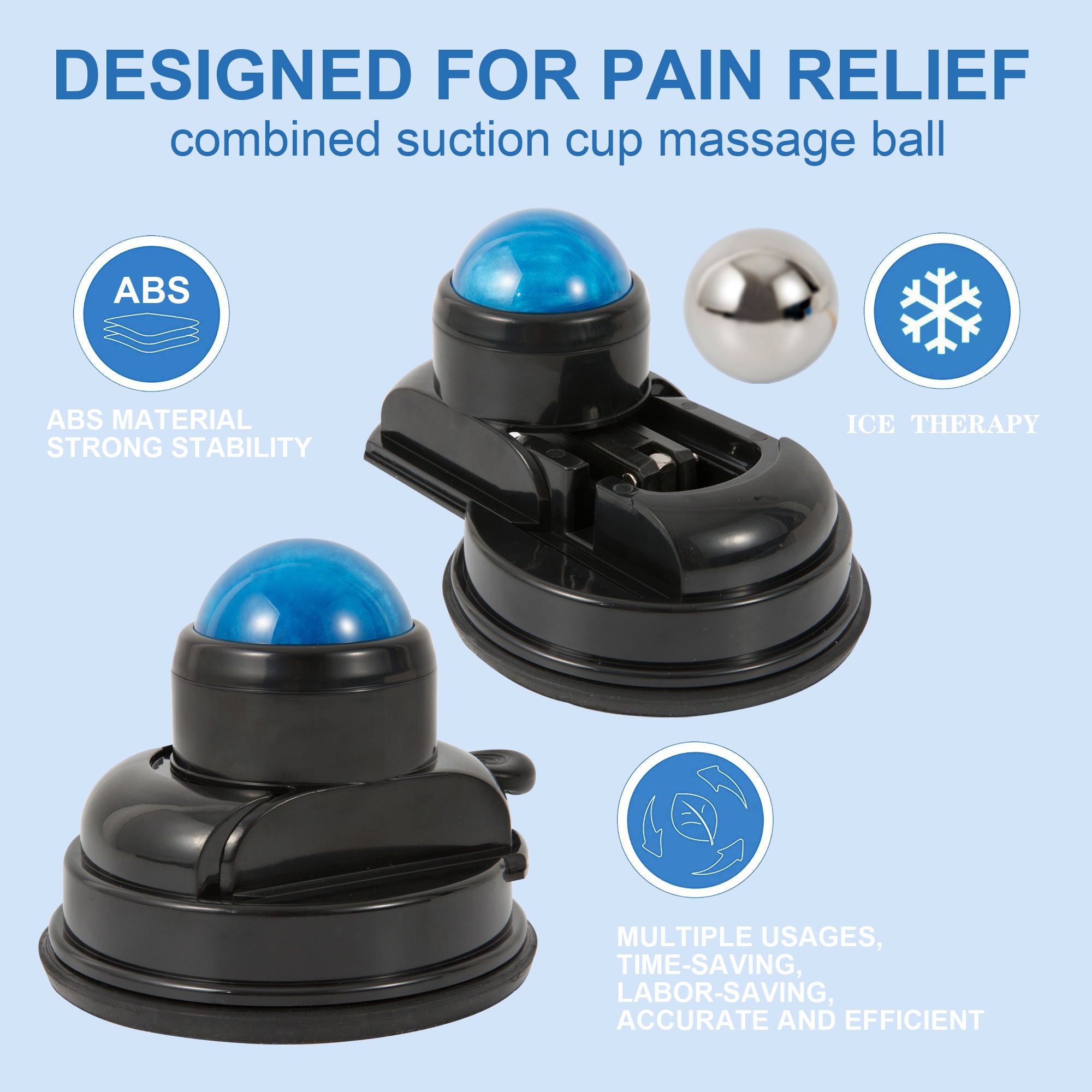 New Mountable Cold Massage Roller ball