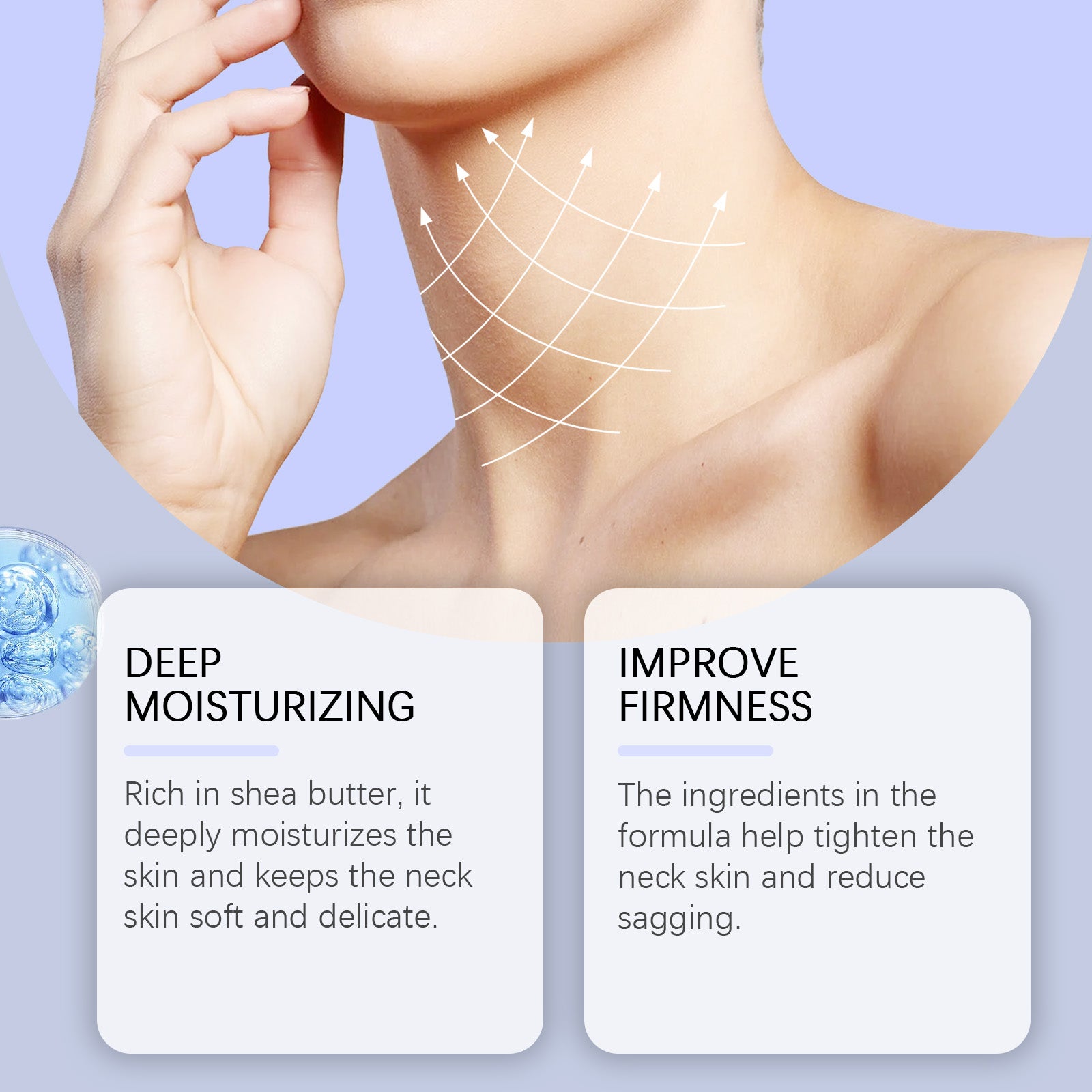 Neck Care Cream Moisturizes