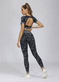 Women Seamless Yoga Set Gym Clothing
