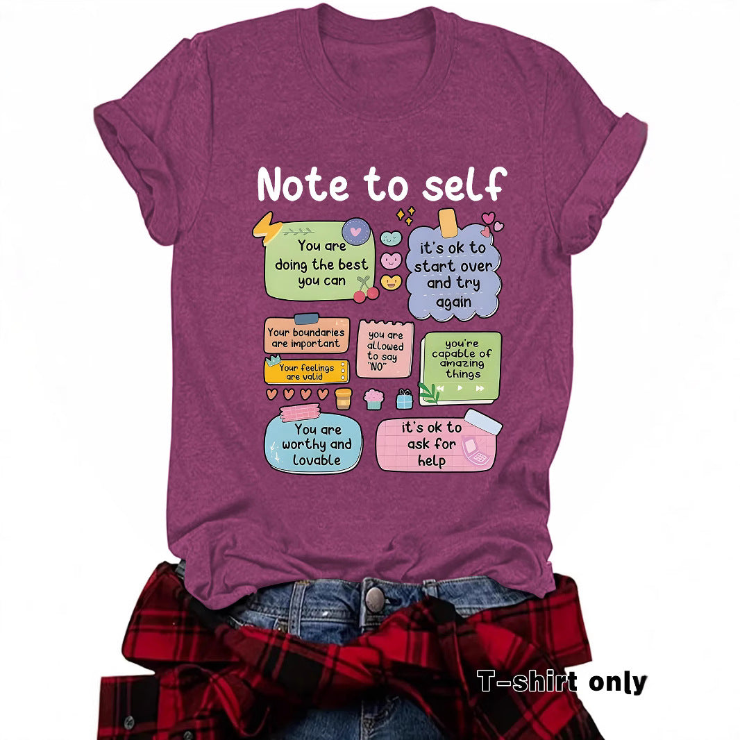 T-shirt self mental health