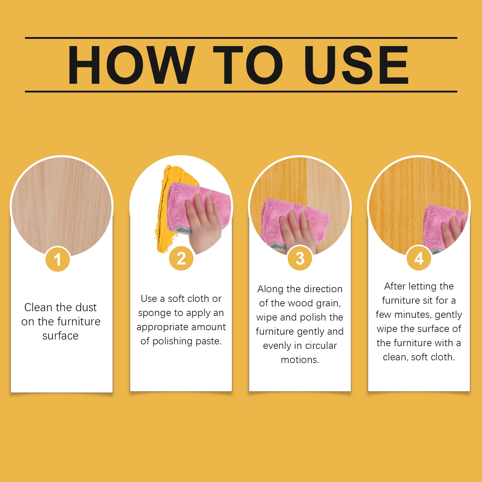 Beeswax Furniture Polishing Paste