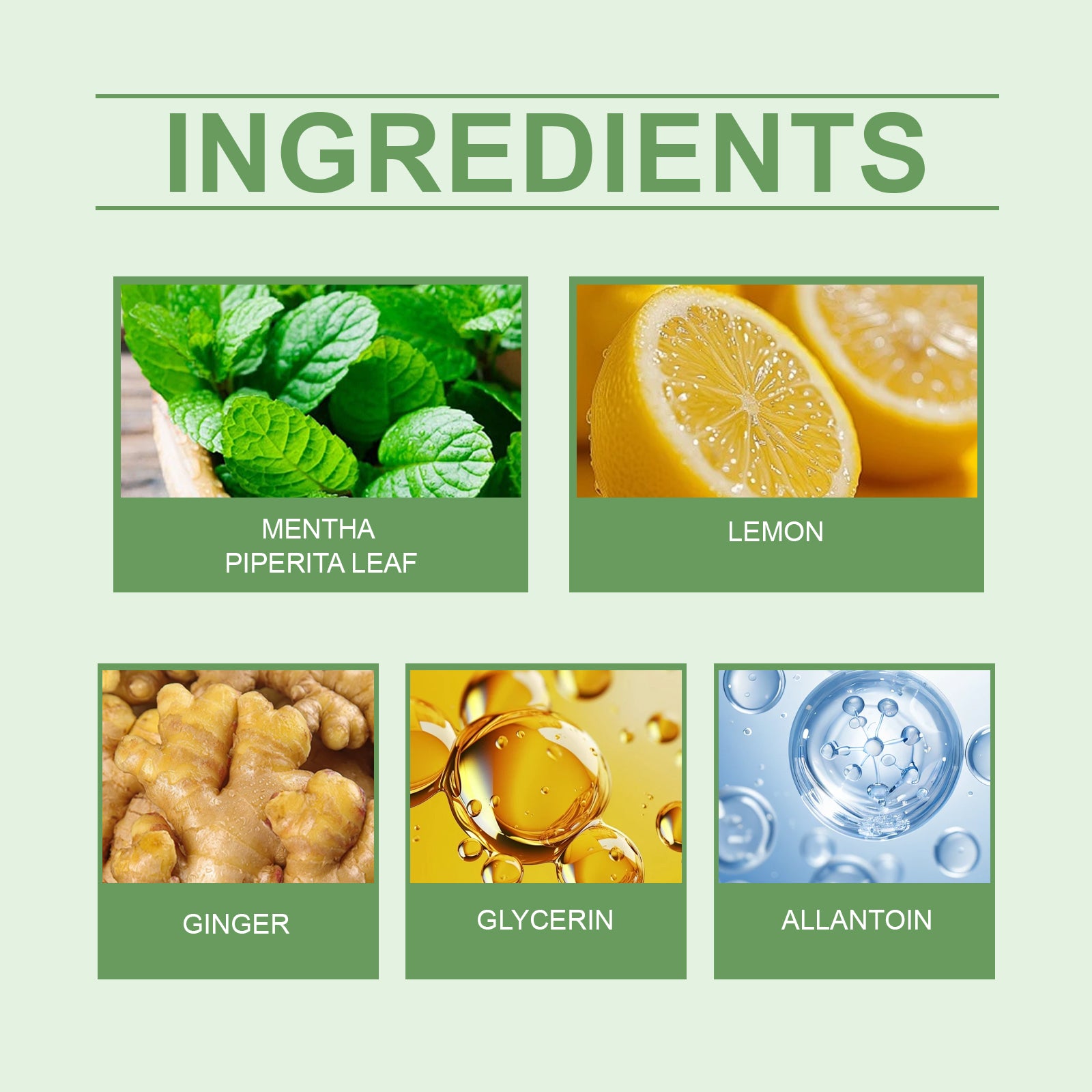 Herbal Care Patch Mild Ingredients