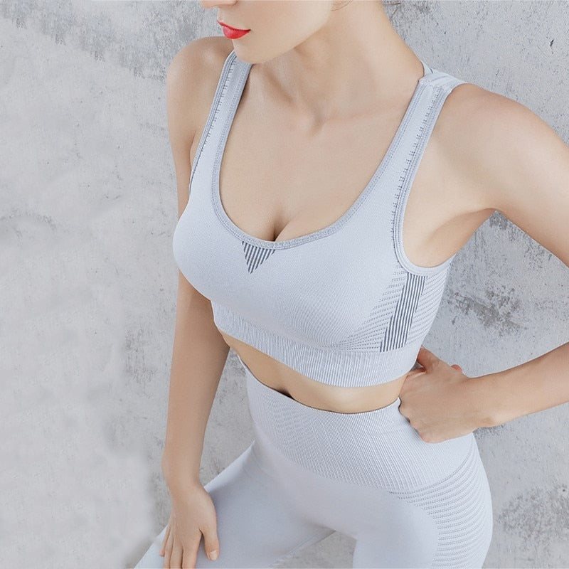 Women Push Up Bra New Workout Fitness